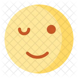 Winking Emoji Icon