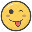 Winking Eye Emoji  Icon