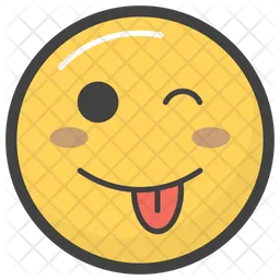 Winking Eye Emoji Emoji Icon