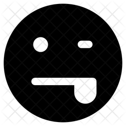 Winking Face Emoji Icon