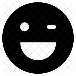 Winking Face Emoji Icon