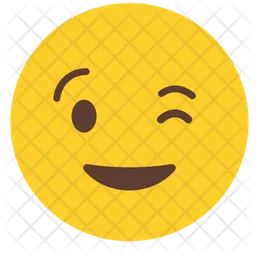 ウインク顔 Emoji アイコン