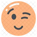 Winking Face  Icon