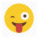 Kissing Face Confused Smiling Icon