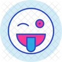 Winking Face With Tongue Emoji Symbol