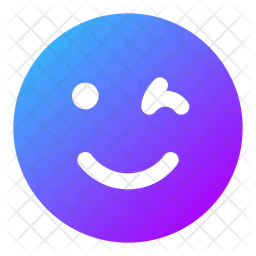 Winking  Icon