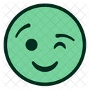 Wink Smiley Flirty Icon