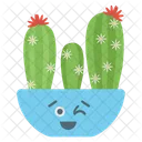 Winkling Succulent Flower Cactus Succulent Plant Icon