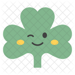 Winky Coriander Emoji Icon