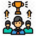 Leader Business Success Icon