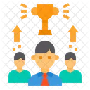 Leader Business Success Icon