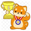 Winner Medal Number One Icon