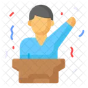 Election Winner Political 아이콘