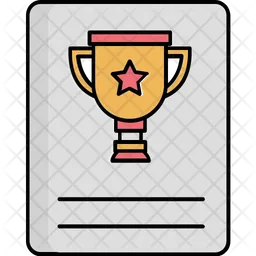 Winner sheet  Icon