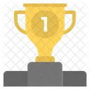 Winners Podium Trophy Icon
