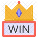 Achievement Winning Crown Reward Icon