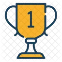 Winning Trophy First Price Goblet Icon