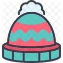 Winter Beanie Hat Icon