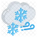 Winter Schneefall Verschneit Symbol