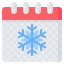 Winter Season Snow Icon