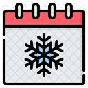 Winter Season Snow Icon