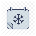 Winter Christmas Holiday Icon