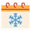 Winter Background Season Icon