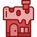 Winter Hut Cottage Icon