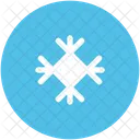 Winter Snowflake Decoration Icon