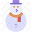 Snow Man Winter Snow Icon