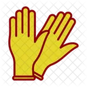 Winter Gloves Clothes Icon
