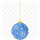 Snowflake Winter Ball Party Icon