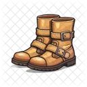 Winter Boots High Boots Long Boots Icon