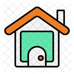 Winter cabin  Icon