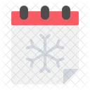 Winter Calendar Winter Season Winter Icon