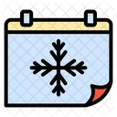 Winter Calendar Calendar Winter Icon
