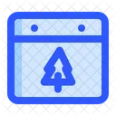 Calendar Cold Forecast Icon