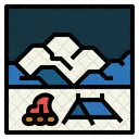 Winter Camping  Icon