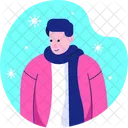 Drinking Coffee Chracter Coffee Icon