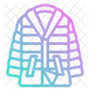 Coat Down Clothing Icon