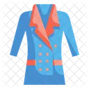 Winter Coat Coat Garment Icon