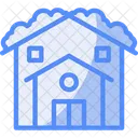 Winter Farm Frosty Ranch Cold Weather Agricultural Site Icon