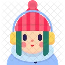 Winter girl  Icon