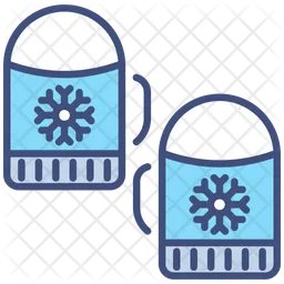 Winter gloves  Icon