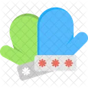 Gloves Mitten Winter Icon