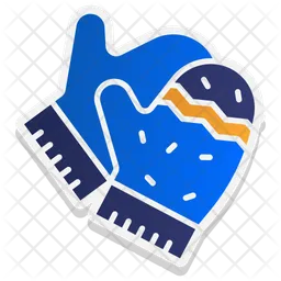 Winter gloves  Icon