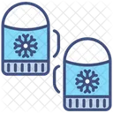 Winter Gloves Icon