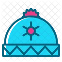 Winter Hat Christmas Cold Clothes Icon