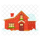 Winter House Winter Home House Icon