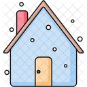 House Building Winter Icon